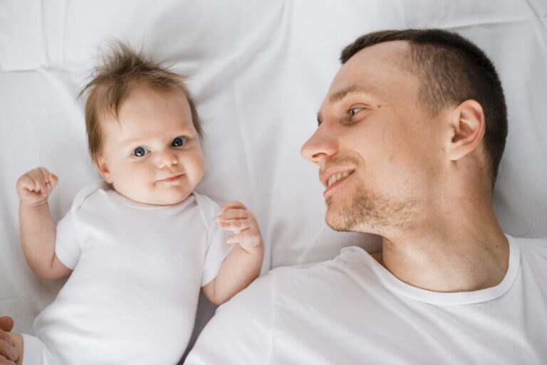 Baby with Father